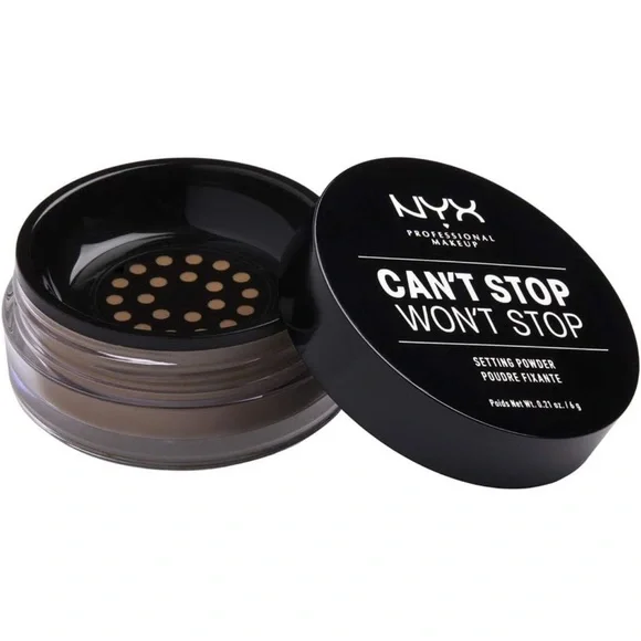 MEDIUM-DEEP | NYX Can't Stop Won't Stop Setting Powder | SEALED NWT - Picture 2 of 4